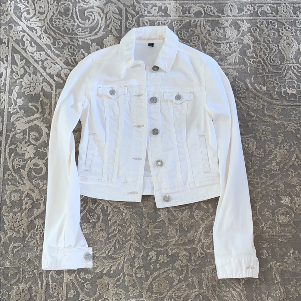 White Denim Jacket